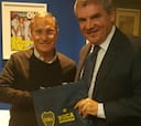 El presidente del Cádiz acerca posturas con Boca y Vélez