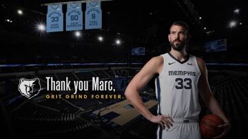 Despedida de leyenda: el vídeo de los Grizzlies para Marc Gasol por sus 11 años y 769 partidos