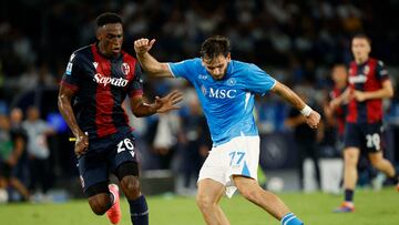 John Janer Lucumí reaparece en derrota del Bolonga.