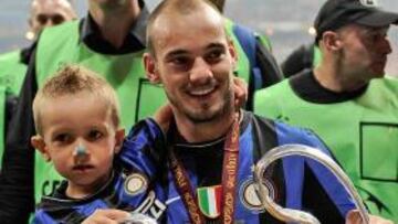 Sneijder hizo honor al 10 que luce con derecho a la espalda