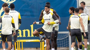 Ayoze Pérez, durante un entrenamiento.