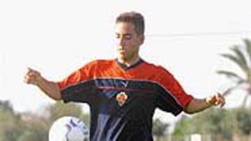 Jesús Ramírez Brenes se ejercitó ayer con su nuevo equipo.