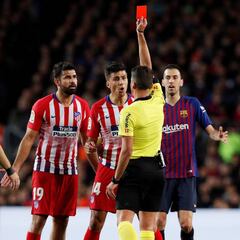 Según el acta del árbitro, Costa le dijo: "Me cago en tu puta madre"