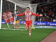 El máximo goleador de Segunda sigue mostrando un nivel superlativo. Ante el Andorra volvió a liderar desde la mediapunta y anotó el primer tanto del partido, tras una gran jugada individual; y mejor definición.