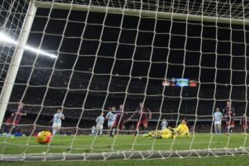 El genial penalti de Messi desde 3 perspectivas diferentes