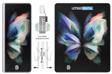 El Samsung Galaxy Z Fold 4 podría traer un sensor de huellas bajo la pantalla
