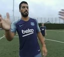 Así ve Messi los entrenos: no se pierdan el reto con Suárez