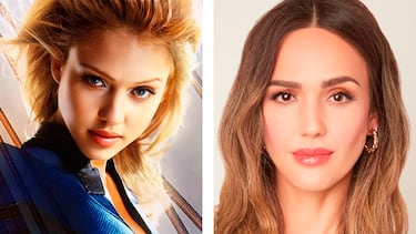 Los protagonistas de 'Los 4 Fantásticos' de 2005 Marvel Fox Cine Películas Superhéroes