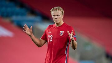 Erling Haaland at 20 compares to Ronaldo and Messi, says Norway coach