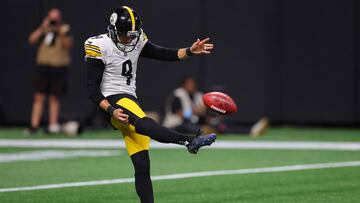 Punter Cameron Johnston suffered a serious knee injury in Monday’s win over the Falcons and facing a while on the sidelines.