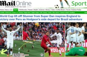 Portadas de la prensa extranjera