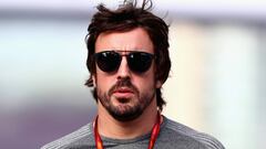 BAKU, AZERBAIJAN - JUNE 22:  Fernando Alonso of Spain and McLaren Honda during previews ahead of the European Formula One Grand Prix at Baku City Circuit on June 22, 2017 in Baku, Azerbaijan.  (Photo by Dan Istitene/Getty Images)