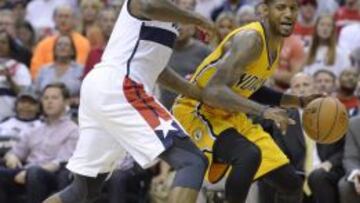 Paul George fue la clave del partido.