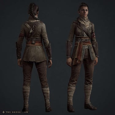 Los personajes de The Order, sin trampa ni cartón