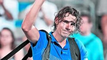 <b>DESPEDIDA. </b>Nadal se despide de Montreal tras caer en cuartos.