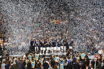 Celebración de los Wildcats de Villanova. 