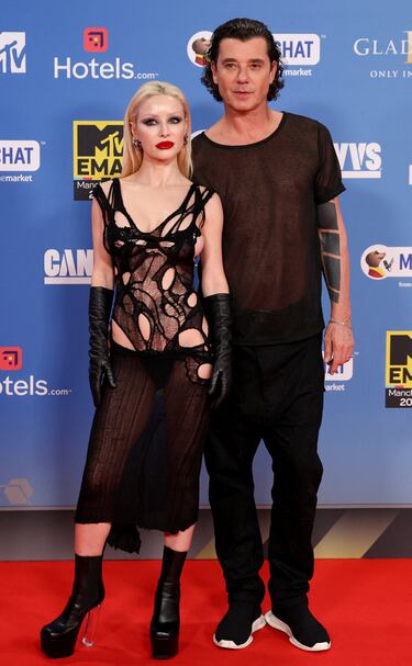 Gavin Rossdale, músico británico y la artista musical británica, Xhoana X. 