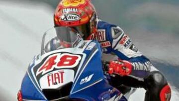 <b>DE ESTRENO. </b>Lorenzo correrá hoy por vez primera en Laguna Seca.