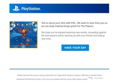 Sony piensa en PS5: encuesta para conocer tu experiencia con PS4 tras seis años