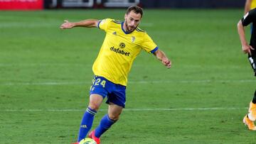 Malbasic, con el Cádiz.