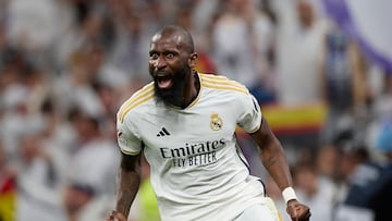 Rüdiger llega sobre la campana