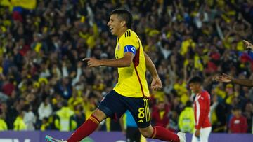 Gustavo Puerta, volante de la Selección Colombia Sub 20