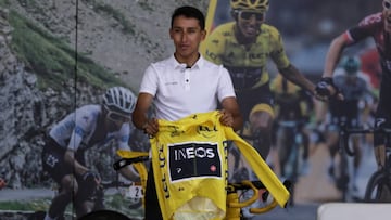 Zipaquirá se preparó para recibir a su campeón, Egan Bernal.
