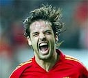 España se queda en Morientes y Raúl