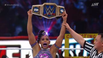 Binaca Belair, en WrestleMania 37.