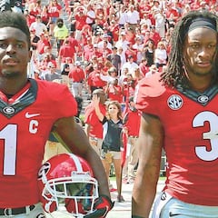 Gurley dice que fue el maestro de Sony Michel en Georgia