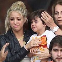 El disgusto de Milán Piqué por la eliminación de España