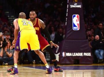 LeBron James y Kobe Bryant.