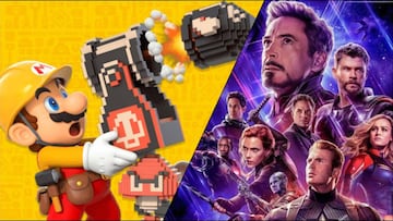 Super Mario Maker 2: crean un nivel basado en Vengadores: Endgame lleno de guiños