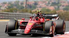 Carlos Sainz (Ferrari F1-75). Hungaroring, Hungría. F1 2022.