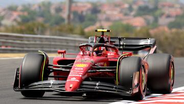 Carlos Sainz (Ferrari F1-75). Hungaroring, Hungría. F1 2022.