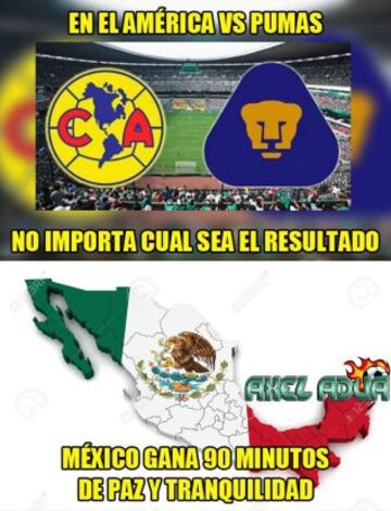 América y Pumas se roban los Memes de la Jornada 11