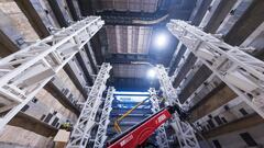 Descubre el interior de las obras del Bernabéu