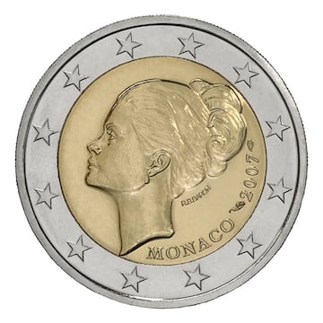 La valiosa moneda de 2 euros de M&oacute;naco
