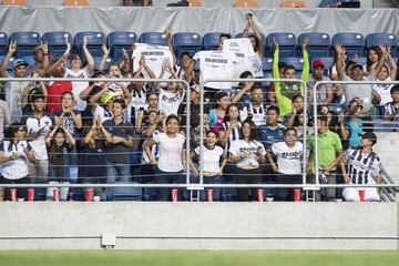 No todos fueron Rayados en el entrenamiento a favor de los damnificados