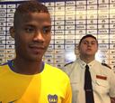 Barrios: "Estoy feliz de llegar a Boca, el mejor club de América"
