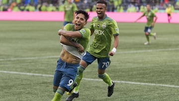 Así fue el espectacular doblete de Rudíaz con Seattle en la MLS