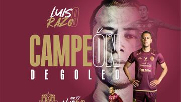 Luis Razo es campeón de goleo en Liga Expansión