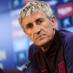 Setién: "El equipo no ha perdido la confianza"