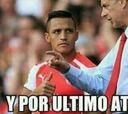 Los memes que humillan al Arsenal y defienden a Alexis