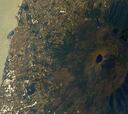 La impresionante foto del volcán Vesubio hecha desde el espacio