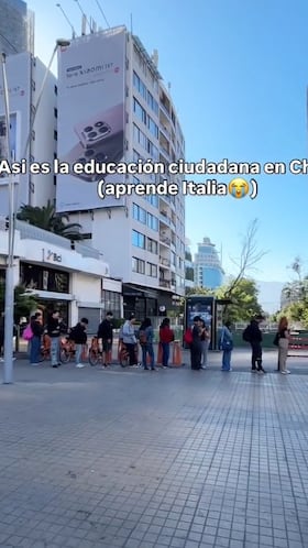 Es italiana, llegó a Chile hace cinco años y todavía se asombra con esto: “En mi país es puro caos por las calles”