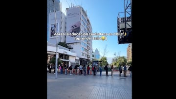 Es italiana, llegó a Chile hace cinco años y todavía se asombra con esto: “En mi país es puro caos por las calles”