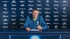 Haaland reveals Manchester City contract extension until 2034 with hilarious letter to defenders