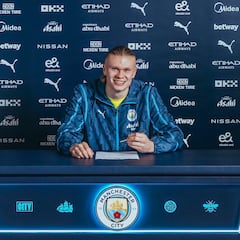 Haaland reveals Manchester City contract extension until 2034 with hilarious letter to defenders