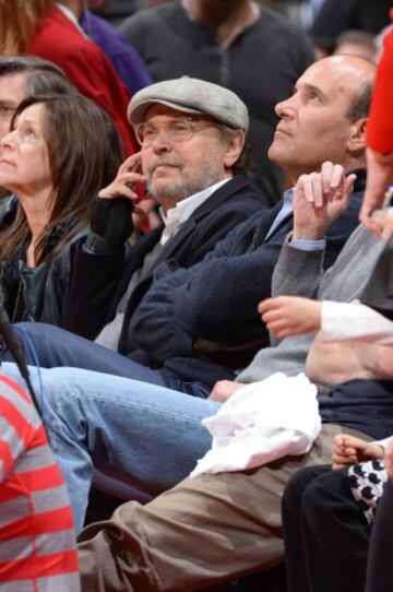 Billy Crystal en un Memphis Grizzlies-Los Angeles Clippers.